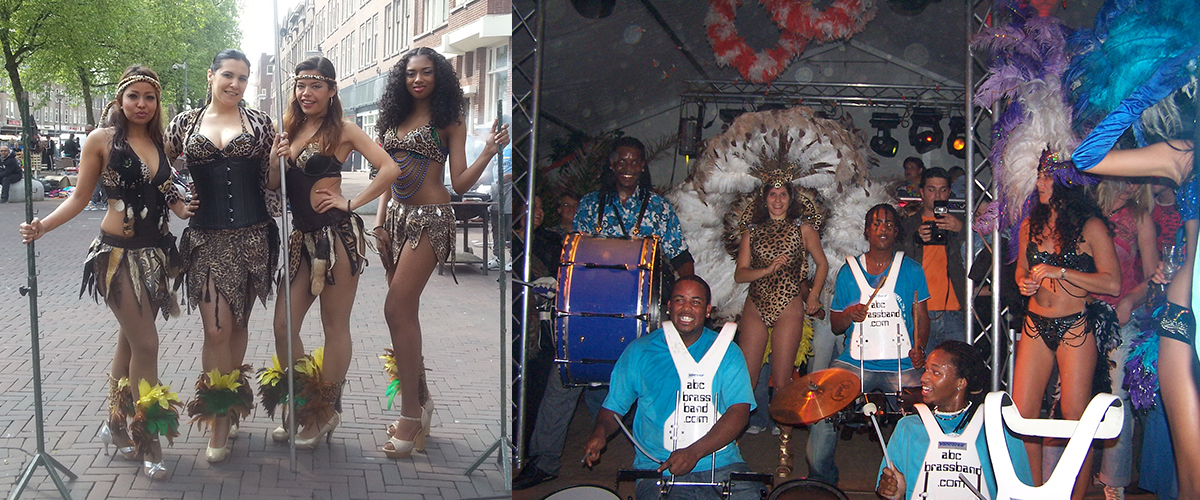 Percussie, Trompetten, Steeldrum